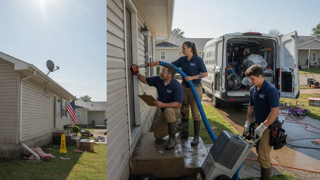 Ceiling Water Damage Restoration in Weddington, NC near me