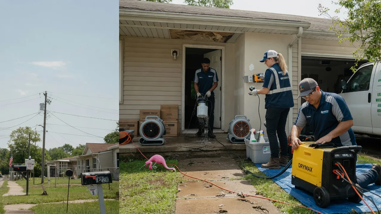 Storm Damage Water Removal in Weddington, NC near me